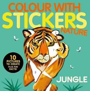 Colour With Stickers: Jungle